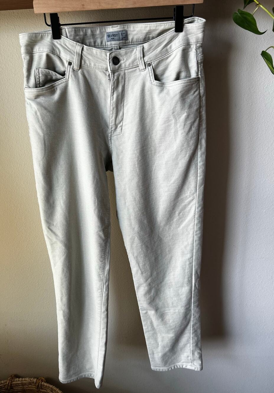 VRST Slim Fit Mens Jeans Light Wash Denim Size 33x30 Golf